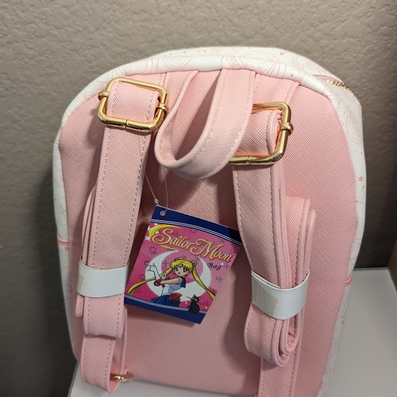 New Sailor Moon, Chibiusa & Tuxedo Mask Mini Backpack - Picture 6 of 9